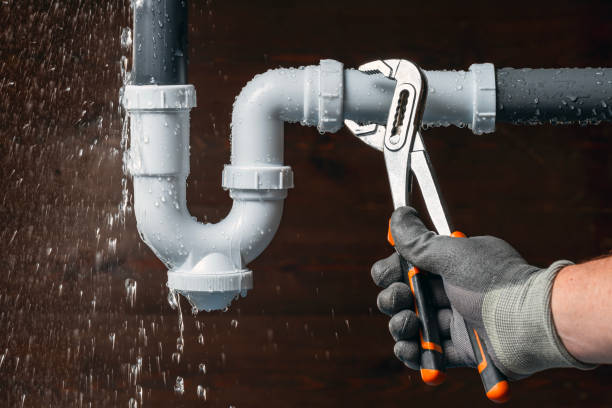 Professional Sewer Line Repair technician working in Opa-locka, FL